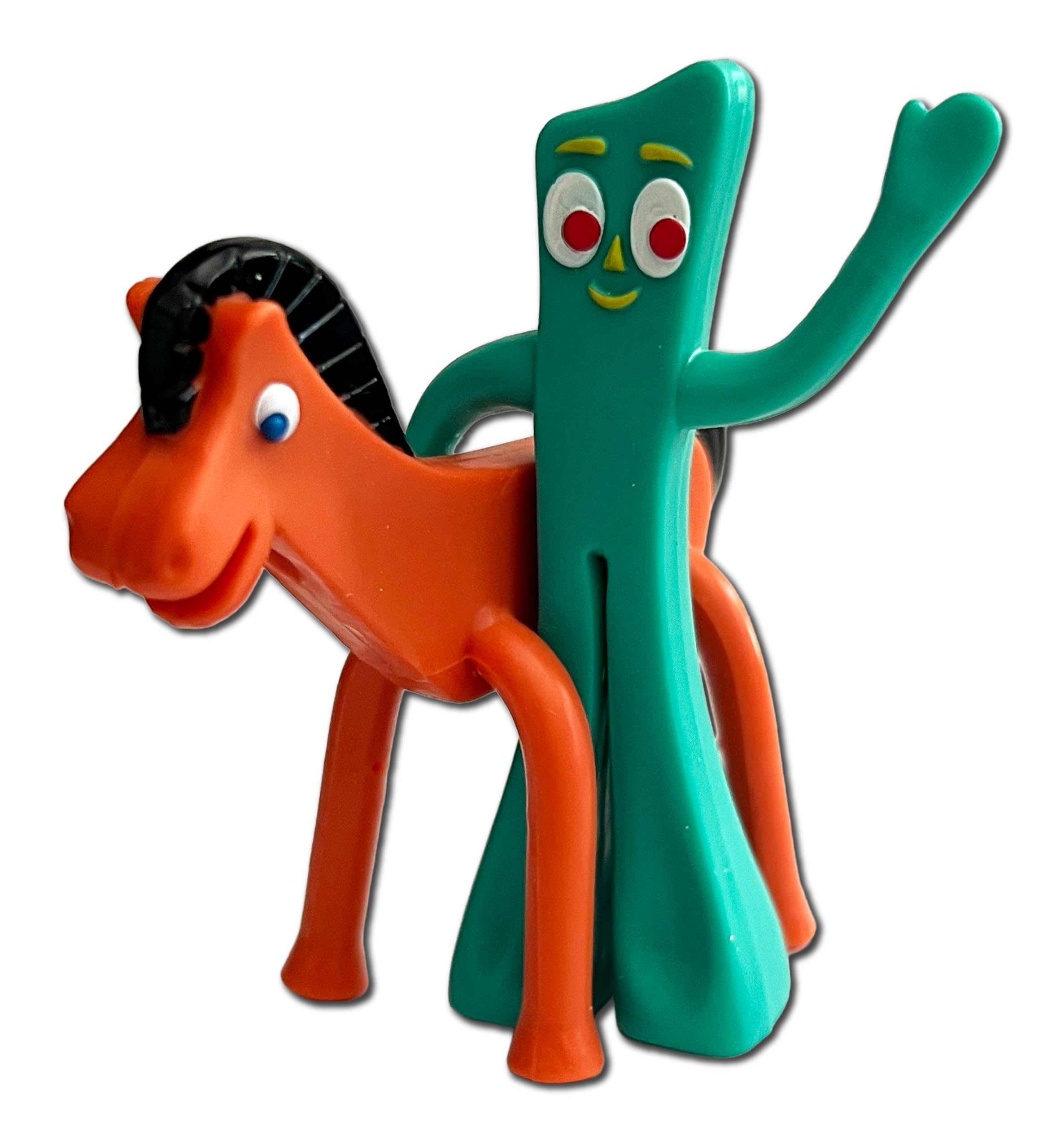 Amazon.com: NJ Croce Gumby and Pokey Bendable Figures, Vintage